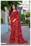 Sanjeev By Kiyra Georgette Printed Bulk Daily Wear Saree Orders In India

